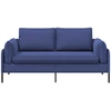 Dvitaškė sofa 2 vietos Policijos mėlyna 188 x 81 x 89 cm