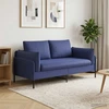 Dvitaškė sofa 2 vietos Policijos mėlyna 188 x 81 x 89 cm