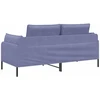 Dvitaškė sofa Džinsinės mėlynos 188 x 81 x 89 cm Audinys
