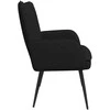 Dvitaškė sofa Juodas 115 x 61 x 87 cm audinys