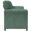 Dvitaškė sofa Jūrinė žalia 138 x 83 x 95 cm Aksomas