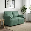 Dvitaškė sofa Jūrinė žalia 138 x 83 x 95 cm Aksomas