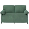 Dvitaškė sofa Jūrinė žalia 158 x 83 x 95 cm Aksomas