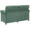 Dvitaškė sofa Jūrinė žalia 158 x 83 x 95 cm Aksomas