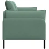 Dvitaškė sofa Jūrinė žalia 188 x 81 x 89 cm Aksomas