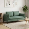 Dvitaškė sofa Jūrinė žalia 188 x 81 x 89 cm Aksomas