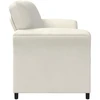 Dvitaškė sofa Kreminė 138 x 83 x 95 cm Aksomas