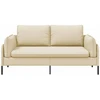Dvitaškė sofa Kreminė 188 x 81 x 89 cm Audinys