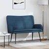 Dvitaškė sofa Mėlyna 115 x 61 x 87 cm Audinys