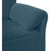 Dvitaškė sofa Mėlyna 138 x 83 x 95 cm Aksomas