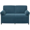 Dvitaškė sofa Mėlyna 158 x 83 x 95 cm Aksomas
