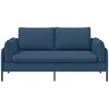 Dvitaškė sofa Mėlyna 188 x 81 x 89 cm Audinys