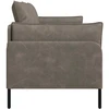 Dvitaškė sofa Pilka 188 x 81 x 89 cm Dirbtinė oda