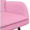 Dvitaškė sofa Rožinė 115 x 61 x 87 cm Audinys
