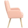 Dvitaškė sofa Rožinė 115 x 61 x 87 cm Bouclé