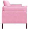 Dvitaškė sofa Rožinė 188 x 81 x 89 cm Audinys