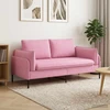 Dvitaškė sofa Rožinė 188 x 81 x 89 cm Audinys