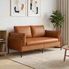 Dvitaškė sofa Ruda 188 x 81 x 89 cm Dirbtinė oda