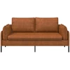 Dvitaškė sofa Ruda 188 x 81 x 89 cm Dirbtinė oda