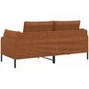 Dvitaškė sofa Ruda 188 x 81 x 89 cm Dirbtinė oda