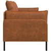 Dvitaškė sofa Ruda 188 x 81 x 89 cm Dirbtinė oda