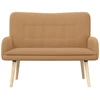 Dvitaškė sofa Smėlio 115 x 61 x 87 cm Bouclé