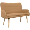 Dvitaškė sofa Smėlio 115 x 61 x 87 cm Bouclé