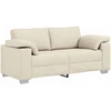 Dvitaškė sofa Smėlio 180 cm Lino mišinio audinys
