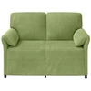 Dvitaškė sofa Šviesiai žalia 138 x 83 x 95 cm Aksomas