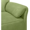 Dvitaškė sofa Šviesiai žalia 138 x 83 x 95 cm Aksomas