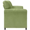 Dvitaškė sofa Šviesiai žalia 158 x 83 x 95 cm Aksomas