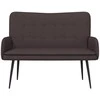 Dvitaškė sofa Tamsiai rudas 115 x 61 x 87 cm audinys