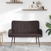 Dvitaškė sofa Tamsiai rudas 115 x 61 x 87 cm audinys