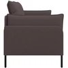 Dvitaškė sofa Tamsiai rudas 188 x 81 x 89 cm Audinys
