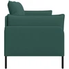 Dvitaškė sofa Tamsiai žalia 188 x 81 x 89 cm Audinys