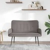 Dvitaškė sofa Taupe 115 x 61 x 87 cm Audinys