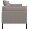 Dvitaškė sofa Taupe 188 x 81 x 89 cm Audinys