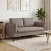 Dvitaškė sofa Taupe 188 x 81 x 89 cm Audinys