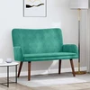 Dvitaškė sofa Turkio 115 x 61 x 87 cm Aksomas