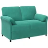 Dvitaškė sofa Turkio 138 x 83 x 95 cm Aksomas