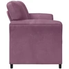 Dvitaškė sofa Violetinė 138 x 83 x 95 cm Aksomas