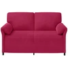 Dvitaškė sofa Vyno raudona 158 x 83 x 95 cm Aksomas