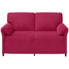 Dvitaškė sofa Vyno raudona 158 x 83 x 95 cm Aksomas