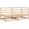 Dvivietė sodo sofa, pušies medienos masyvas