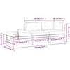Dvivietė sodo sofa su pagalvėlėmis ir pakoja