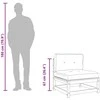 Dvivietė sodo sofa su pagalvėlėmis, pušies medienos masyvas