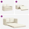 Sofa lova Kreminė 204 x 122 x 60 cm Aksomas