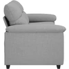 Dvivietė sofa, debesų pilka, 180x81x84 cm, audinys