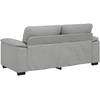 Dvivietė sofa, debesų pilka, 180x81x84 cm, audinys