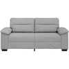 Dvivietė sofa, debesų pilka, 180x81x84 cm, audinys